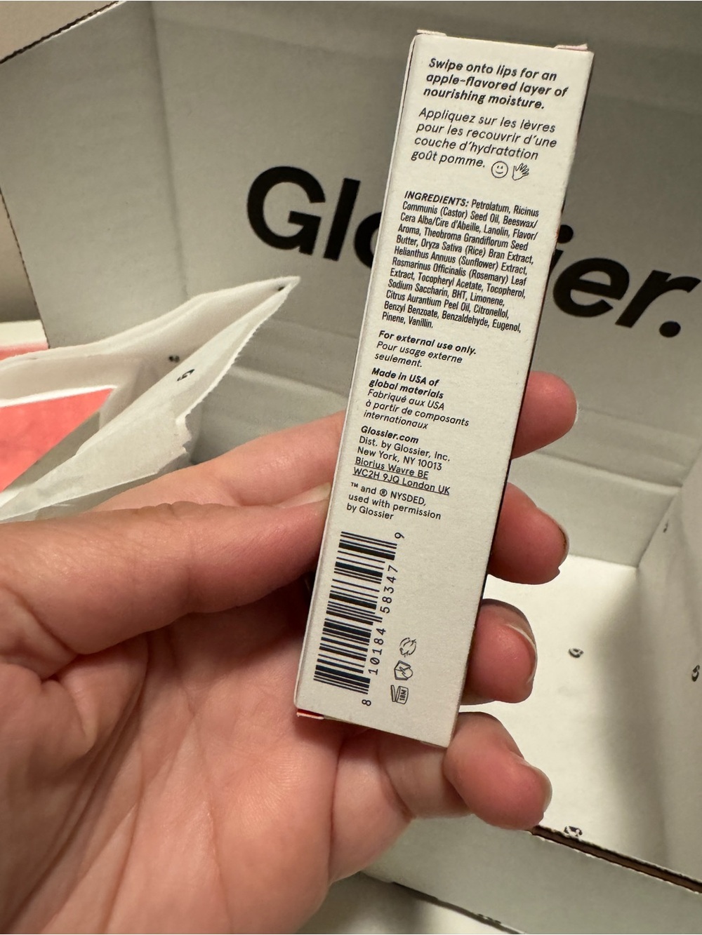 NIB GLOSSIER I ❤️ NY Bundle: Balm DotCom, Sticker Sheet, Keychain, Sticker Pack - Picture 8 of 12